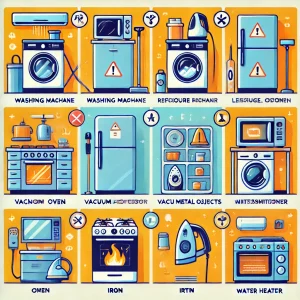 ۱۰ خطای رایج در استفاده از لوازم خانگی
